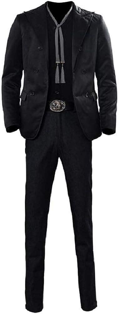 Buy Mens Crowley Costume Halloween Cosplay Good Omens Costume Full Set