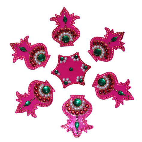 Pink-Kalash-Rangoli-design | This-Kalash-Rangoli-design-is-for-the ...