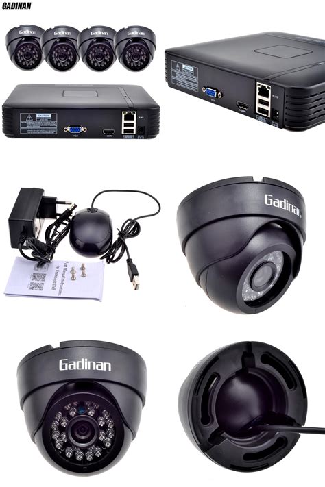 Visit To Buy GADINAN 1080P NVR System Kit 4pcs 960P SC1135 0 001LUX