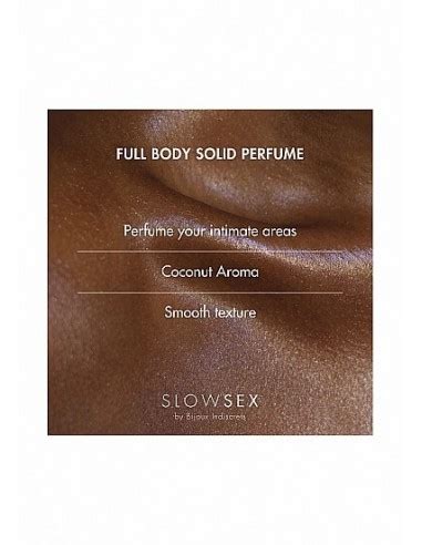 Bijoux Indiscrets Slow Sex Full Body Solid Perfume 8 Gr