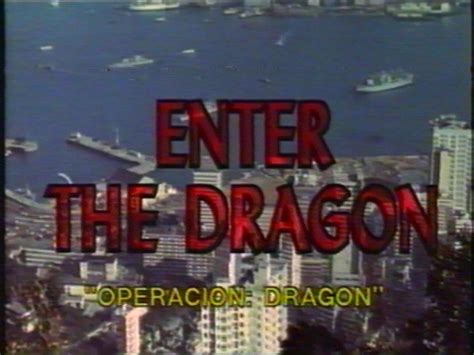 Operaci N Drag N Enter The Dragon Con Bruce Lee Archivo