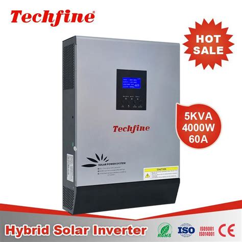 Techfine 5kVA 4000W 48V Off Grid Solar Inverter China Power Inverters