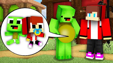 Mikey Is Pregnant By Jj In Minecraft Challenge Maizen Jj And Mikey