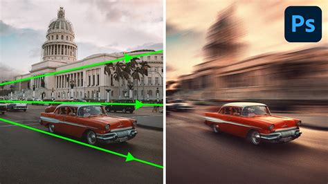 How To Create Realistic Perspective Motion Blur In Photoshop