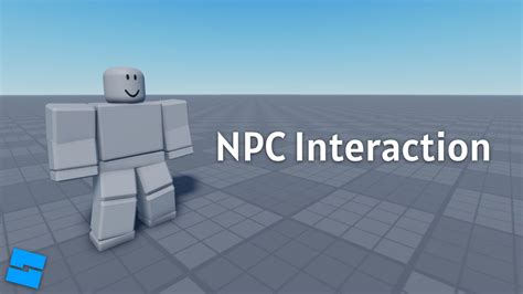 Roblox Npc Interaction Youtube