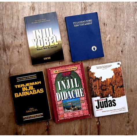 Jual Kitab Suci Injil Yudas Injil Perjanjian Baru Injil Barnabas