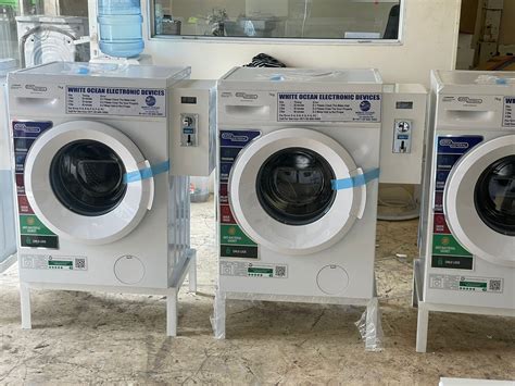 Coin Acceptor Washing Machine Dubai White Ocean