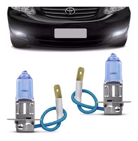 Kit Lampadas H3 Farol Milha Corolla 2003 2004 2005 2006 2007 R 25 00