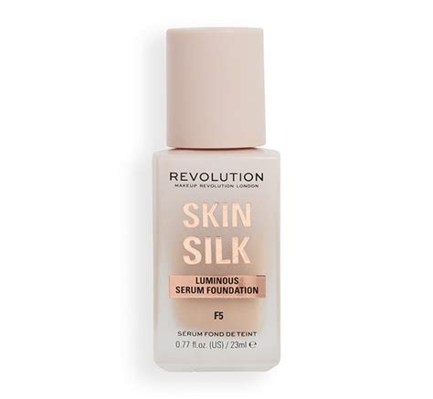 Makeup Revolution Skin Silk Serum Foundation In F5 Glam Raider