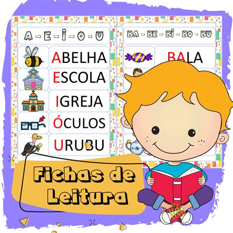 Fichas De Leitura 1 E 2 Ano Para Imprimir Atividades Escolares Saiba