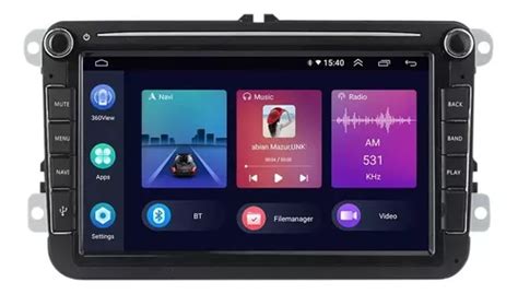 Estereo Vw Jetta Polo Carplay Vento Android Auto Gb Meses Sin