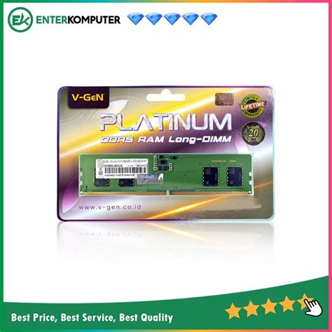 Jual V Gen Platinum Ddr Gb Pc Mhz Ram Gb Ddr Shopee