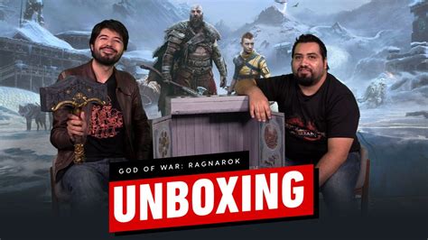 God Of War Ragnarok Unboxing De La Edición De Colección Y El Kit De