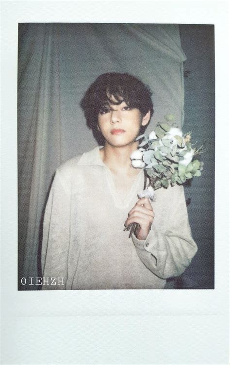 SCAN BTS DECO KIT Polaroid Taehyung V Bts Wallpaper Kim Taehyung