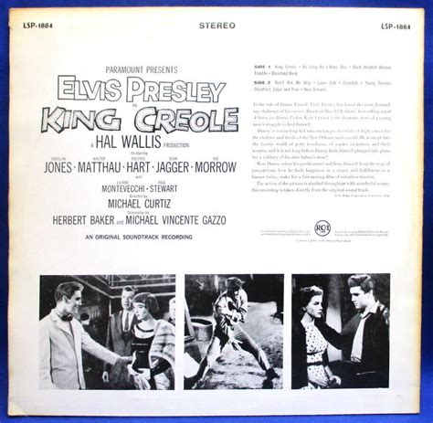 Lp Elvis Presley King Creole German Black Rca Victor Lsp Ebay