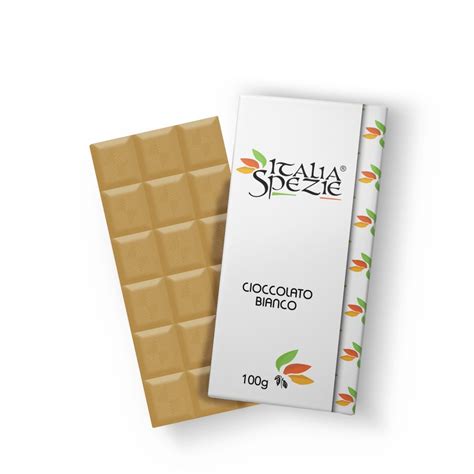 Tavoletta Di Cioccolato Artigianale Bianco Italia Spezie