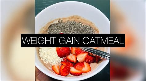 Weight Gain Recipe Shorts How To Make Oatmeal Youtube