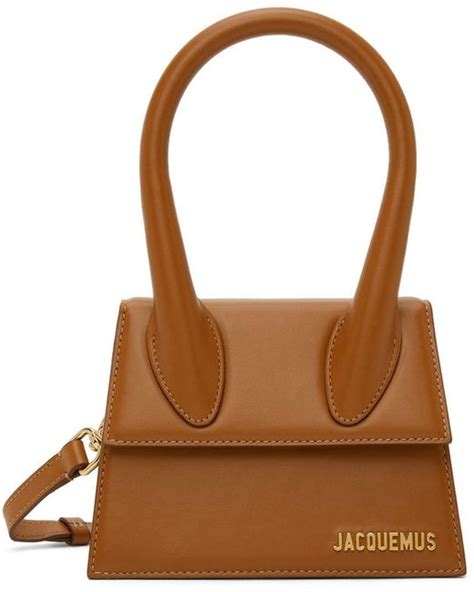 Sac Main Le Chiquito Moyen Jacquemus En Coloris Marron Lyst