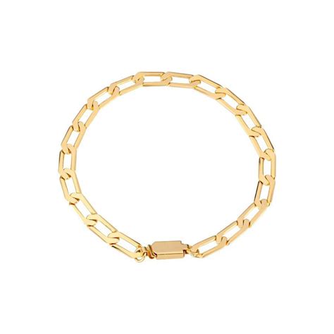 Pulseira Masculina Banhada Ouro 18K 6Mm Para Homem No Shoptime