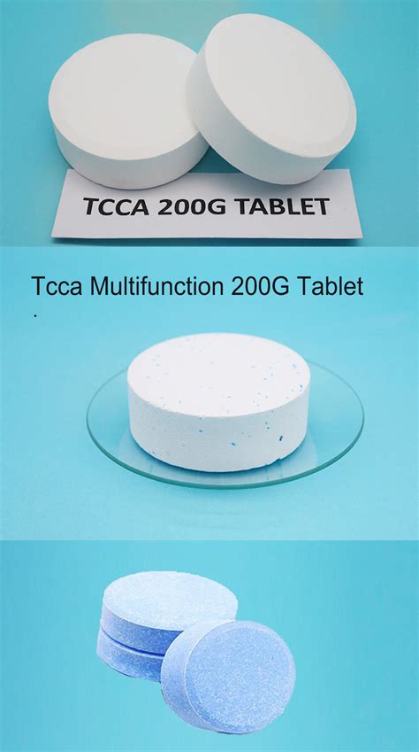 Trichloroisocyanuric Acid Tcca 90 200g Tablets China Tcca 90