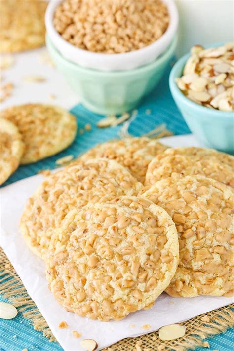 Gluten Free Toffee Almond Cookies The Best Almond Cookies Recipe