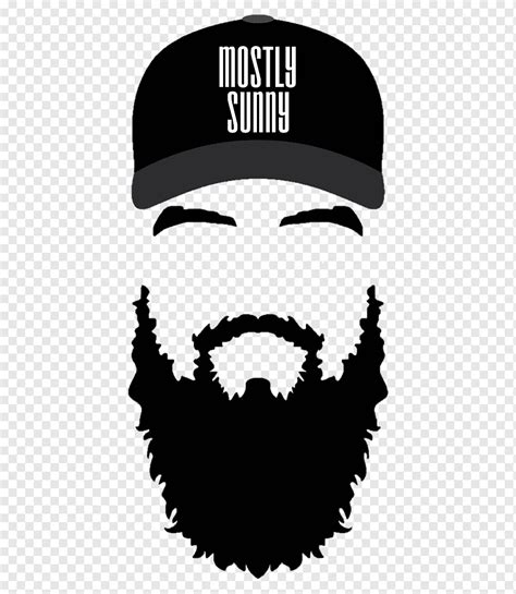 Beard Male Beard People Logo Monochrome Png Pngwing