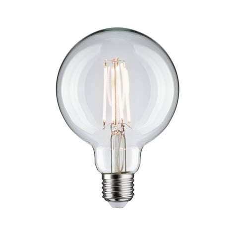 V Filament Led Globe G E Lm W K Clear