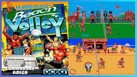 Beach Volley Commodore Amiga Gameplay On Mister FPGA YouTube