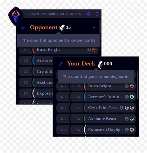 Arena Tutor For Magic The Gathering Track Decks And Png Overwatch