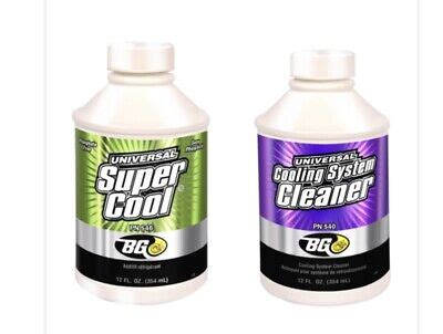 Bg Universal Cooling System Cleaner And Bg Universal Super Cool Ebay