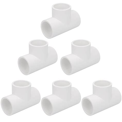 Buy Pack Way Inch Tee Pvc Pipe Fittings Connector Sch Furniture