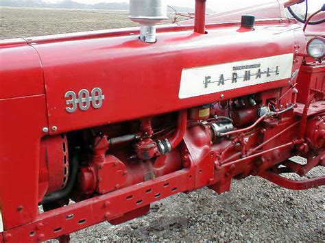 1955 Farmall 300 Tractor With Wide Front And Fast Hitch For Sale