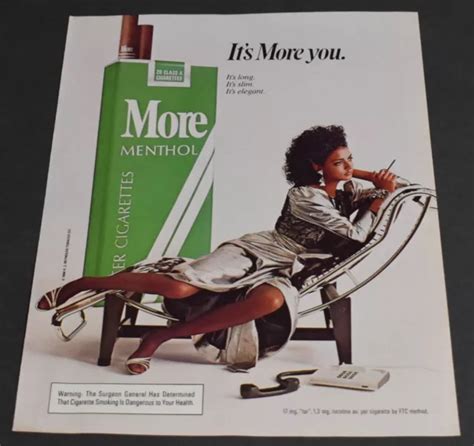 1984 PRINT AD Sexy Heels Fashion Long Legs Lady Brunette More Cigarettes Dress 10 02 PicClick UK