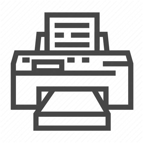 Office Print Printer Icon