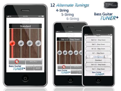 Bass Guitar Tunings Apk для Android — Скачать