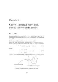 Curve Integrali Curvilinei E Forme Differenziali Lineari Dispense