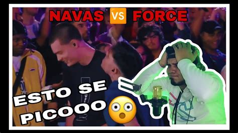 EL FUTURO DEL FREE REACCION NAVAS VS FORCE RED BULL REGIONAL