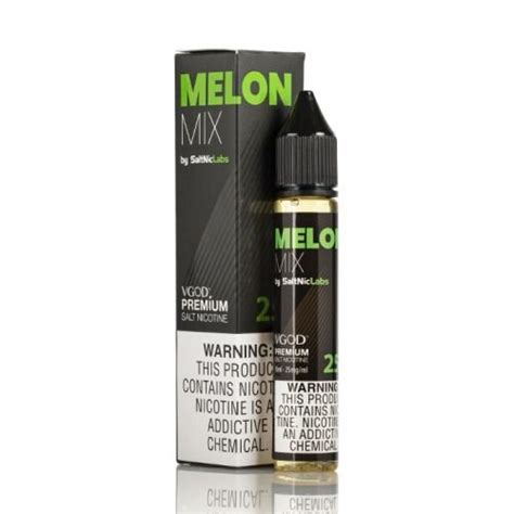 Vgod Salt Nicotine E Liquid Ml Melon Mix Mg Vapeshire