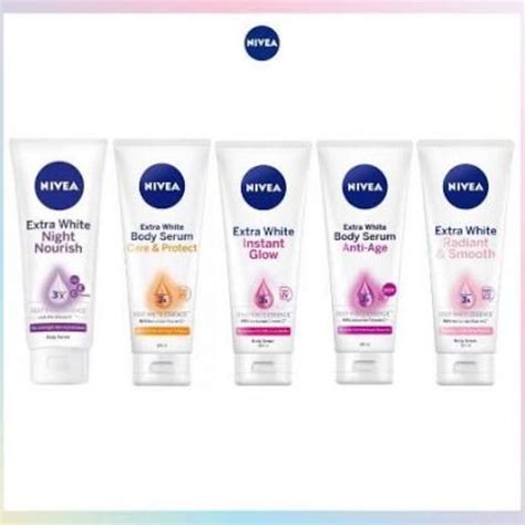 Jual Nivea Extra White Instant Glow Body Serum 180ml Body Serum