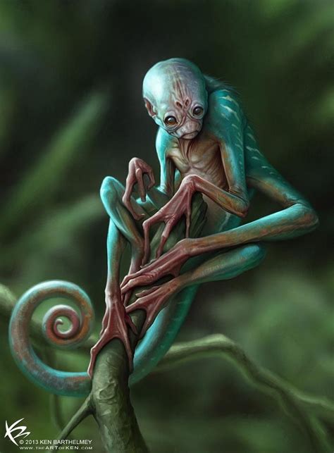 Creatures Alien Concept Art Fantasy Creatures Mythical Creatures