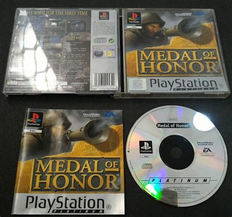 Medal Of Honor PS1 Platinum Seminovo Play N Play