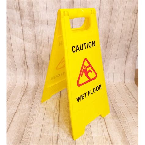 Jual Wet Floor Sign Penanda Lantai Licin Shopee Indonesia