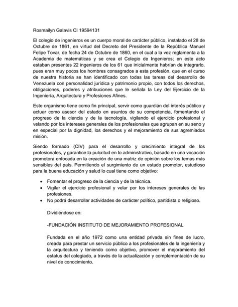 Analisis Colegio De Ingenieros PDF