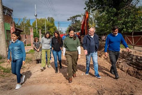 Mariel Fern Ndez Y Martin Sabbatella Recorrieron Obras Hidr Ulicas En