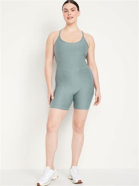 Cloud Racerback Bodysuit 6 Inch Inseam Old Navy