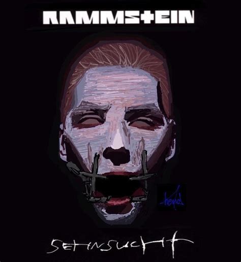 My Friends Drawing Of Christophs Sehnsucht Cover Rrammstein