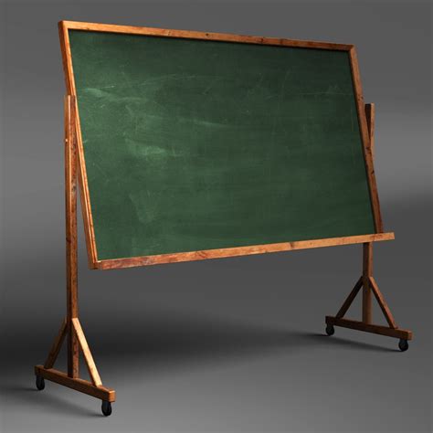 classroom chalkboard obj