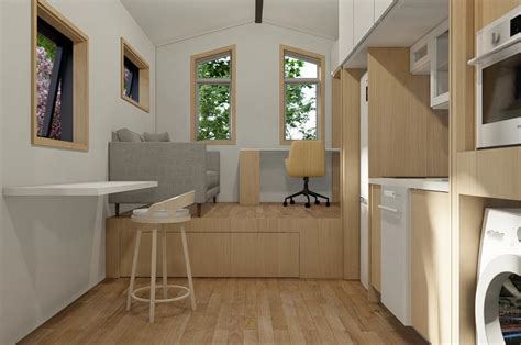 The Sakura Tiny House With An Ingenious Transforming Interior Is A Game