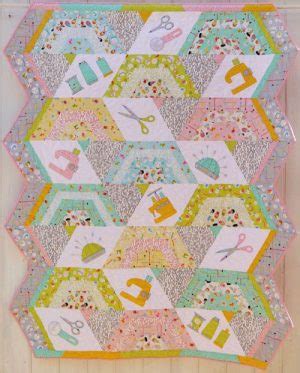 Sewing Kit Quilt Claire Turpin Design Patchwork Quilt Pattern