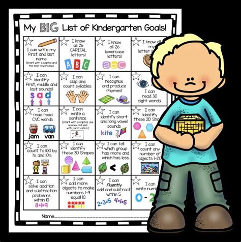 Kindergarten Standards I Can Statements Freebies — Keeping My Kiddo